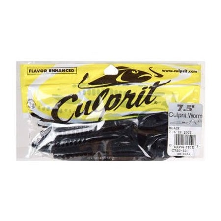 Big Rock Sports 18CT 75 BLK Plas Worm C720-10